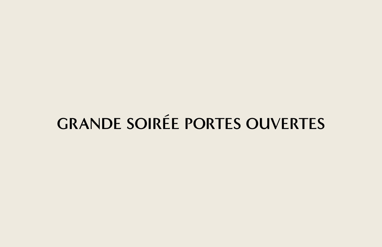 Grande soirée Portes Ouvertes