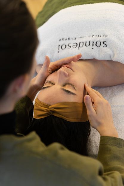Soin Visage Holistique + Drainage Lymphatique Manuel Méthode Vodder Visage
