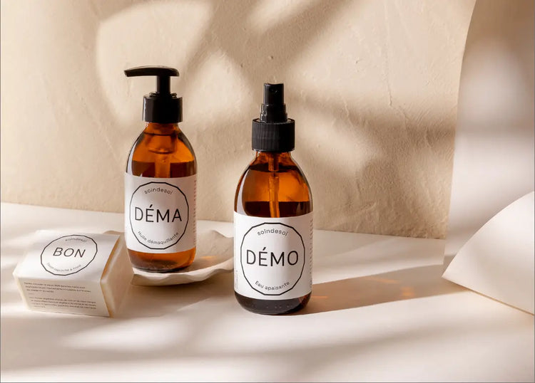 Produits cosmétiques Soin de soi utilisés à l'école d'apprentissage